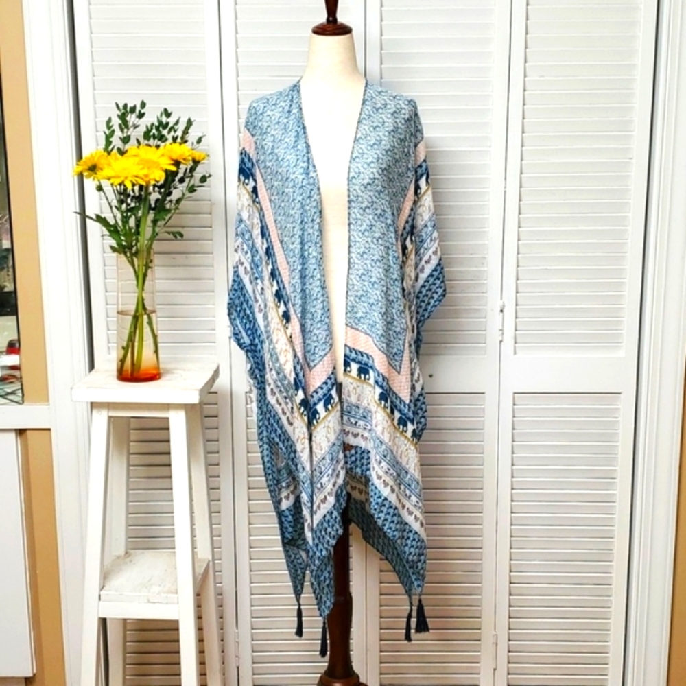 Tom & Eva Elephant Kimono